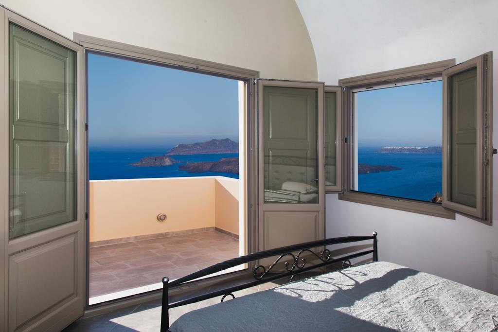 Santa Rinoula Suites Sea Sunset Views Adults Only Megalochori  Ngoại thất bức ảnh