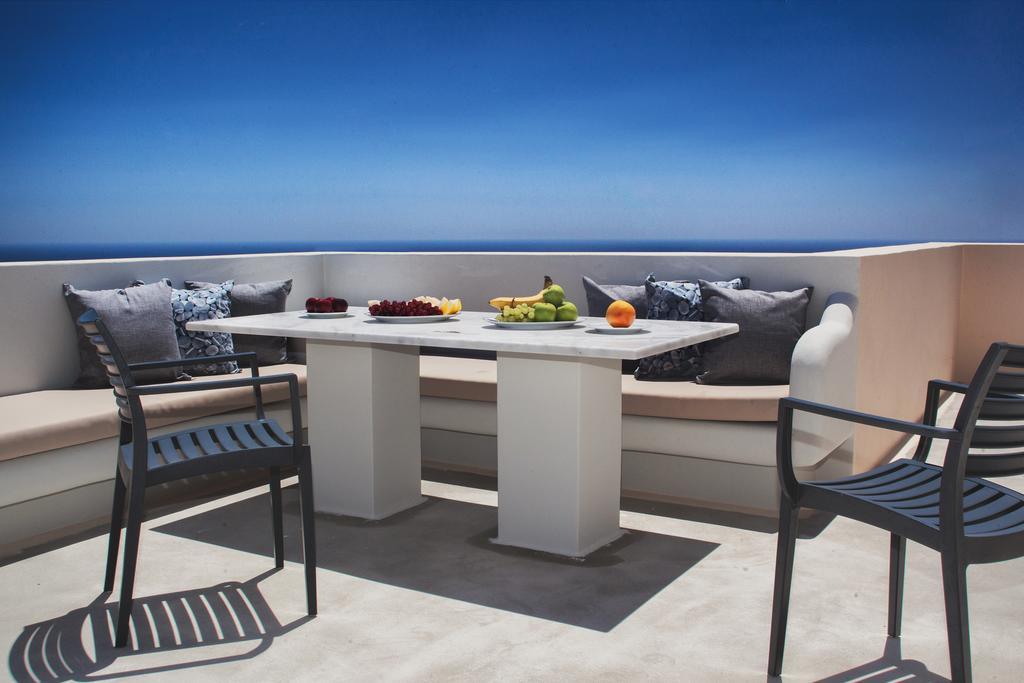 Santa Rinoula Suites Sea Sunset Views Adults Only Megalochori  Ngoại thất bức ảnh