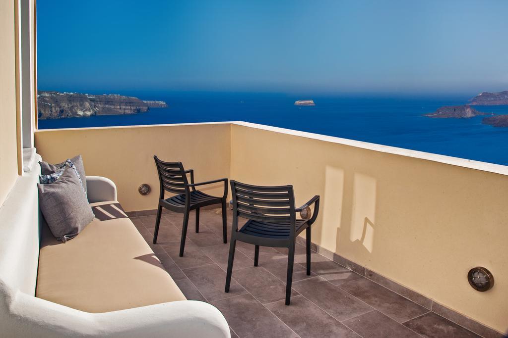 Santa Rinoula Suites Sea Sunset Views Adults Only Megalochori  Ngoại thất bức ảnh