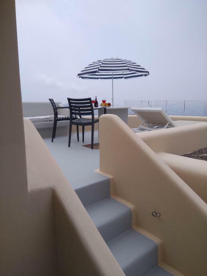 Santa Rinoula Suites Sea Sunset Views Adults Only Megalochori  Ngoại thất bức ảnh